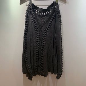 All Saints Braided Detail Cardigan